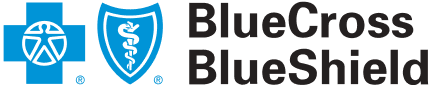 BlueCross BlueShield insurance provider logo with blue colors