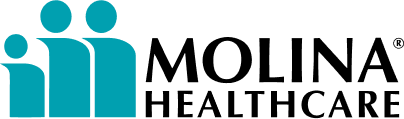 Molina Healthcare insurance provider logo with blue colors