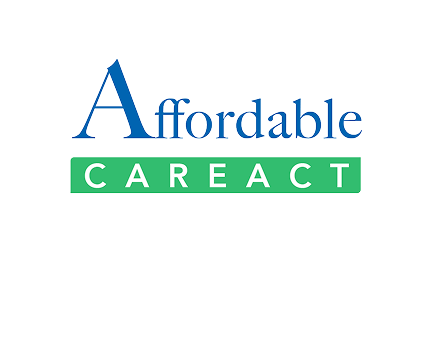 Affordable Health Insurance Today logo with blue and green icon and text